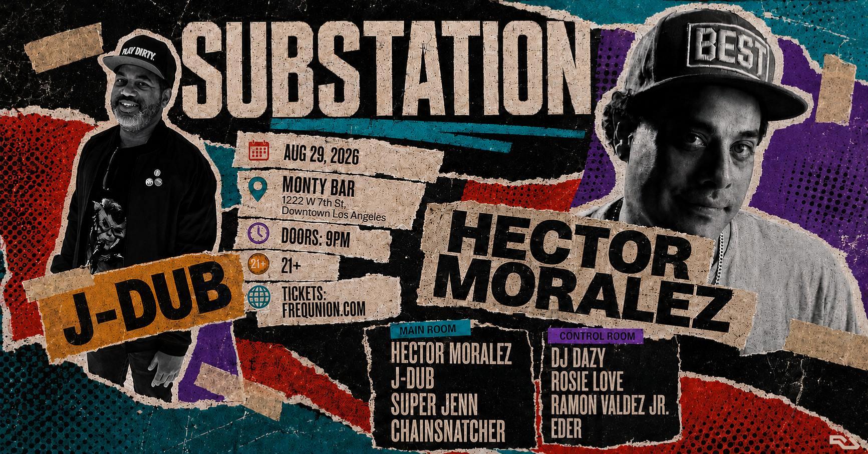 Substation — Hector Moralez & J-Dub — Full Lineup